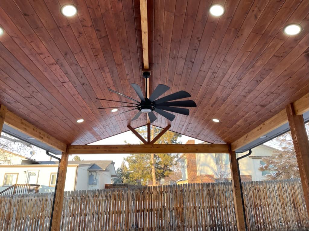 Vaulted Patio Cover