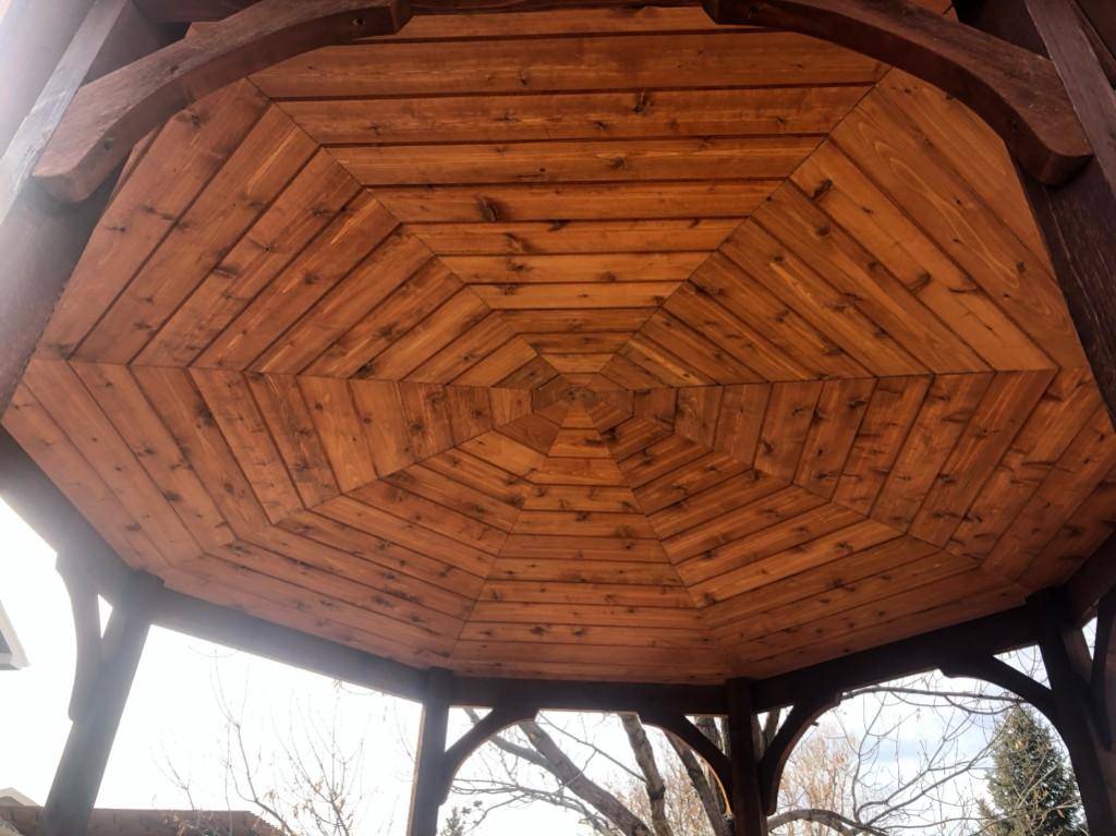 Custom Gazebo Ceiling