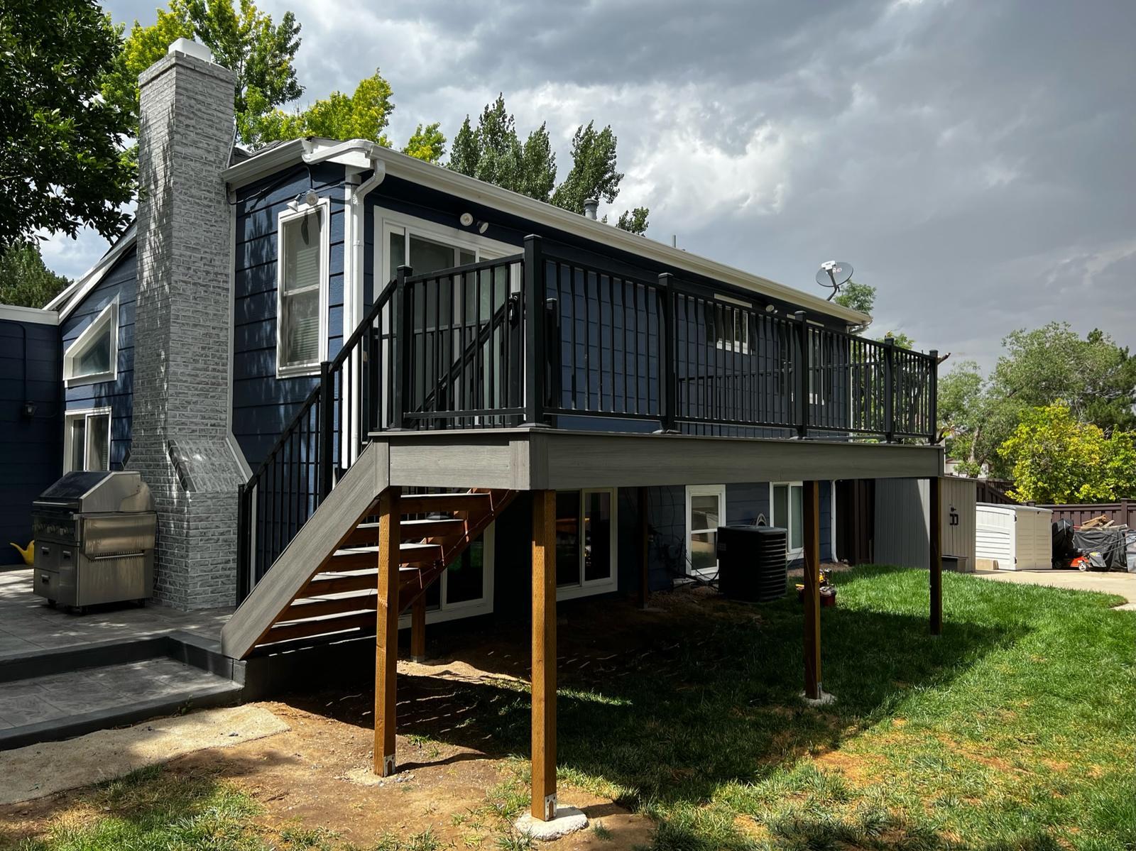 Raised Deck & Staircase