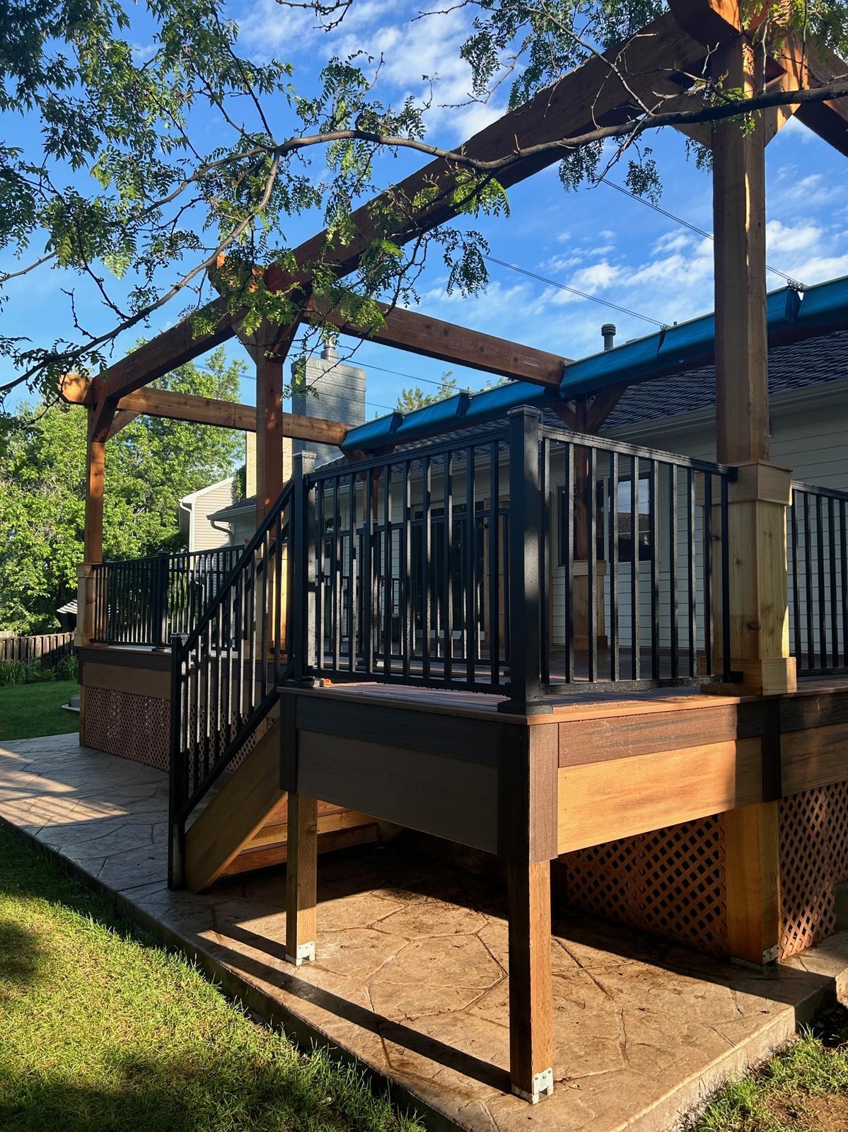 Deck & Pergola Combo
