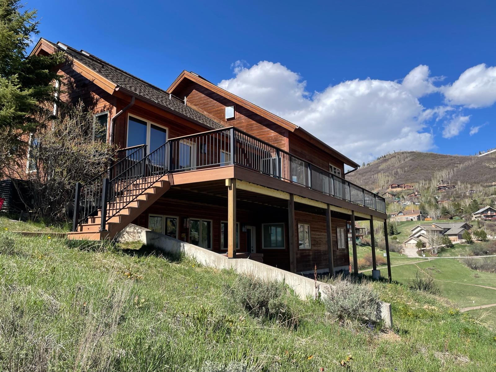 Mountain Home Deck & Entry Stairs